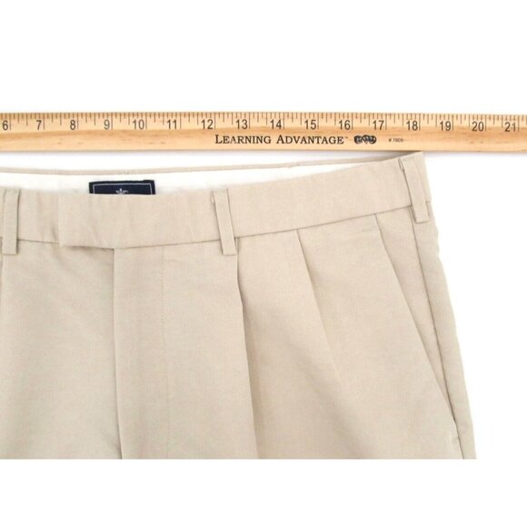 Dockers Premium Men’s 36x29 Khaki Pants Bundle – Pleated Relaxed Fit - Picture 14 of 16